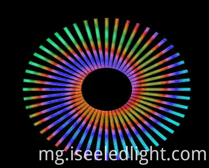 dmx rgb led linear tube 1m